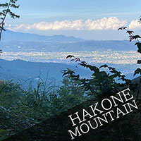 Scattering ashes in HAKONE MOUNTAIN